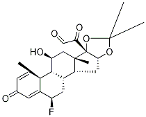 21-Dehydro Flunisolide, 1188271-69-3, 结构式