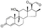 21-脱氢-17-脱氧地塞米松, 1188271-71-7, 结构式