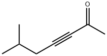3-Heptyn-2-one, 6-methyl- (9CI) 结构式