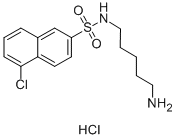 N-(5-AMINOPENTYL)-5-CHLORO-1-NAPHTHALENE-SULFONAMIDE HYDROCHLORIDE