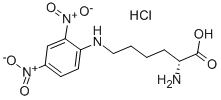 N-EPSILON-2,4-DNP-D-LYSINE HYDROCHLORIDE Structure
