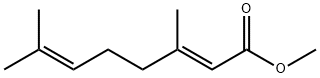 香叶酸甲酯 结构式