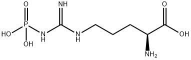 ω-ホスホノ-L-アルギニン 化学構造式