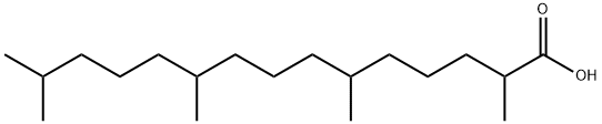 降脂(植)烷酸,1189-37-3,结构式