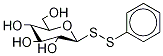 1-Thio-β-D-glucopyranose 1-Benzenesulfenothioate Struktur