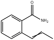 Benzamide, 2-(1-propenyl)- (9CI) 结构式