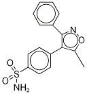 Valdecoxib-13C2, 15N Struktur