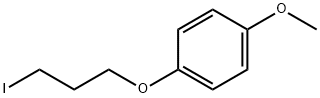 1-(3-ヨードプロポキシ)-4-メトキシベンゼン 化学構造式