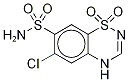 Chlorothiazide-13C,15N2 Structure