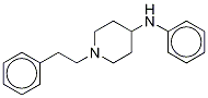 N-PHENYL-D5-N'-[1-(2-PHENYLETHYL)]-4-PIPERIDINE Struktur