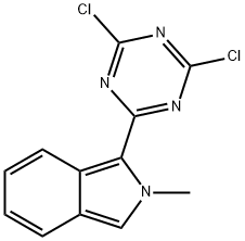 1-(4,6-dichloro-1,3,5-triazinyl)-2-methylisoindole Structure