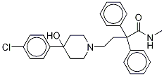 N-Desmethyl Loperamide-d3 Structure