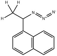 1-(1-Naphthyl)ethylazide-d3 Structure