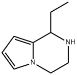1-乙基-1,2,3,4-四氢-吡咯并[1,2-A]吡嗪, 118959-62-9, 结构式