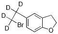 5-(2-Bromoethyl-d4)-2,3-dihydrobenzofuran Structure