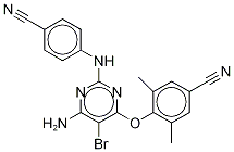 Etravirine-13C3 Structure