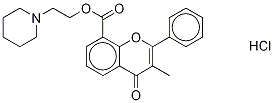 Flavoxate-d4 Hydrochloride Structure