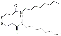 N,NDi-(n-octyl-d17)-3,3dithiodipropionamide Structure