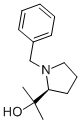 (S)-2-(1-BENZYLPYRROLIDIN-2-YL)PROPAN-2-OL Struktur