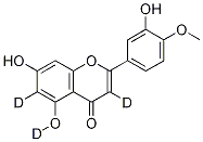 香叶木素 -D3,1189728-54-8,结构式