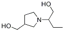b-ethyl-3-(hydroxyMethyl)-1-Pyrrolidineethanol Structure