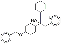 1-Cyclohexyl-1-(4-benzyloxycyclohexyl)-2-(2-pyridinyl)ethanol-d11
(Mixture of DiastereoMers) Structure