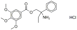 N,N-Didesmethyl Trimebutine-d5 Hydrochloride Struktur