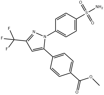 Celebrex Carboxylic Acid Methyl Ester Structure