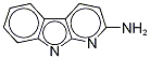2-Amino-9H-pyrido[2,3-β]indole-15N3 Structure