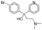 α-(4-Bromophenyl)-α-[2-(dimethyl-d6-amino)ethyl]-3-pyridinemethanol Structure