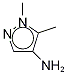 1,5-二甲基-1H-吡唑-4-胺 结构式