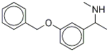 N-[1-(3’-Benzyloxyphenyl)ethyl]-N-(methyl-d3)amine Struktur