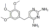 Trimethoprim-13C3 Structure