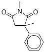 Methsuximide Structure