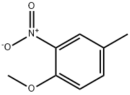 4-甲基-2-硝基苯甲醚, 119-10-8, 结构式