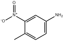 4-メチル-3-ニトロアニリン 化学構造式