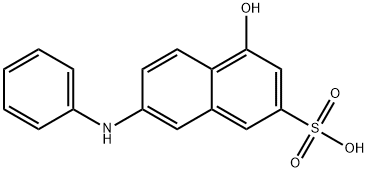 4-羟基-7-苯胺基萘-2-磺酸, 119-40-4, 结构式