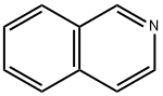 イソキノリン 化学構造式
