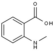 N-METHYLANTHRANILIC ACID Structure