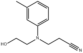 N-氰乙基-N-羟乙基-间甲基苯胺,119-95-9,结构式