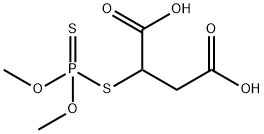 马拉硫磷二羧酸 结构式