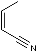 CIS-CROTONONITRILE Structure