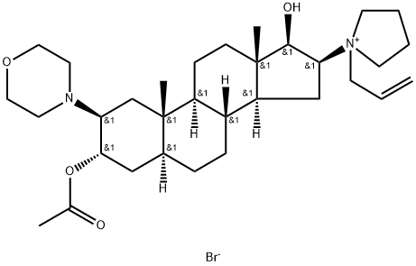 3-Acetyl-17-deacetyl Rocuronium Bromide Structure