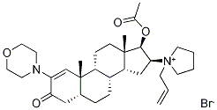 1,2-Dehydro-3-oxo RocuroniuM BroMide 化学構造式