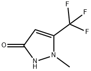 3-羟基-1-甲基-5-三氟甲基-1H-吡唑,119022-51-4,结构式