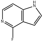 1H-Pyrrolo[3,2-c]pyridine, 4-fluoro- Structure