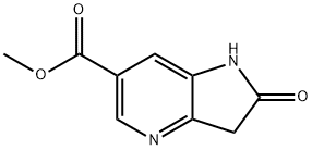 2-氧代-1H,2H,3H-吡咯并[3,2-B]吡啶-6-羧酸甲酯, 1190312-75-4, 结构式