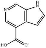 6-AZAINDOLE-4-CARBOXYLIC ACID,1190319-63-1,结构式