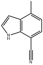 1H-Indole-7-carbonitrile, 4-Methyl-|4-甲基-1H-吲哚-7-甲腈