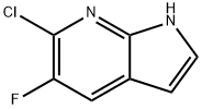 6-溴-5-氟-7-氮杂-吲哚, 1190321-96-0, 结构式